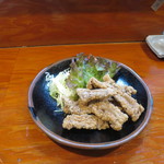 味処やぶ - がーりっく揚げ