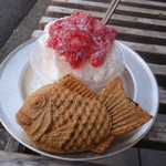 目黒ひいらぎ - たい焼き＋かき氷