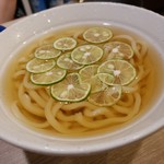 うどん処 らんまん - すだちうどん