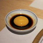 洋食 つばき - たたきは卵黄ソースで☆
