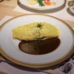 洋食 つばき - 料理長のオムライス ビーフ☆