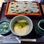 新潟・佐渡島 両津港直送 土風炉 - とろろ蕎麦