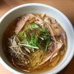 肉そば鶏中華最上川 - 冷やしラーメン780円(税込)