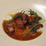 ル・ヴァンテール - 足寄石田めん羊牧場 サウスダウン仔羊　様々な部位を一皿に　