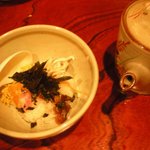 焼鳥の西屋 - 鶏飯（けいはん）、本当は奄美の名物ですが、ありました。
