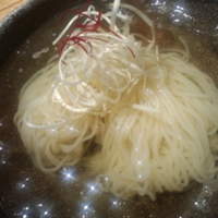 和牛懐石 但馬屋 梅田 - 氷も味が薄くならぬようにダシでできています