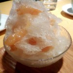 スタジオーネ フルッティフィカーレ - かき氷　とろとろ白桃