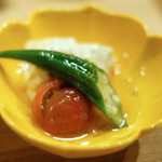 立場割烹 SSAW - 文月の贅沢御膳 1000円 の夏野菜の冷やし煮物