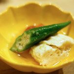 立場割烹 SSAW - 文月の贅沢御膳 1000円 の夏野菜の冷やし煮物