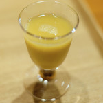 立場割烹 SSAW - 文月の贅沢御膳 1000円 の夏とうきびのすり流し