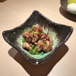 焼鳥 おみ乃 - 肝わさ