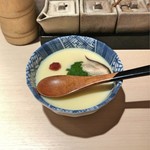 焼鳥 おみ乃 - 冷製茶碗蒸し