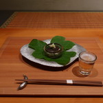 日本料理 幸庵 - もろこし豆腐のオーストラリア産サマートリュフ添え