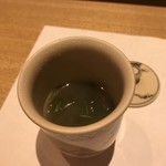 鮓 きずな - 鳴門 鮑と九十九里浜蛤のスープ 青森 岩海苔と