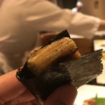 鮓 きずな - 明石焼き穴子 宮城一番海苔