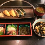 海鮮料理 吾作どん  - H.30.6.30.昼 ランチ つぼみセット 1,000円税込