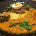 SPICY CURRY 魯珈 - ろかプレートで