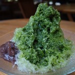 とらや工房 - 湧水で造った氷と静岡抹茶のコラボ