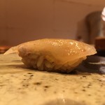 鮓 きずな - 明石 かわはぎ 肝挟み