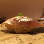 鮓 きずな - 和歌山 小鯵 赤酢〆