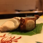 鮓 きずな - 明石蛸、蛸の頭 塩茹で