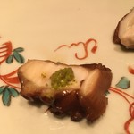 鮓 きずな - 明石蛸の柔らか煮 和がらしと