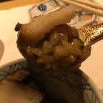 鮓 きずな - 鳴門 鮑、鮑の肝 リゾット リフト