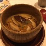 鮓 きずな - 岡山椎茸と太刀魚茶碗蒸し