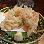 すし処 ひでまる - 白えびのかき揚げ