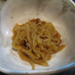 とんかつあさくら - きりぼし。おそらく天日干か。