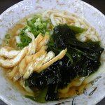 舩本うどん　 - ネギをトッピング