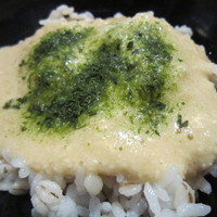 浅草むぎとろ 本店 - 青海苔をトッピングぅ～