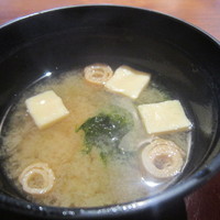 浅草むぎとろ 本店 - お味噌汁もおいしいです