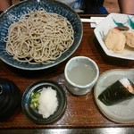 くらそば幸道 - 「くらそば定食」蕎麦大盛り