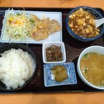 東天閣 - 麻婆定食 