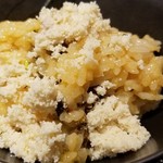 馳走 啐啄一十  - ⑲夏トリュフ(イタリア産)ご飯(生玉子入り)、鱧(愛媛県産)の真子のせ
      夏トリュフの華やかで艶やかな薫りが立ち昇ります
      鱧の真子はアッサリとした旨み、柔らかなプチプチ食感で夏を満喫した気分になります