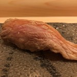 鮨 いしやま - カマトロの炙り