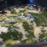 回転鮨 清次郎 - わかめ汁