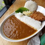 ときどき館 - 「羽布ダムカレー (1050円)」