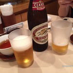 竹爐山房 - とりあえずビール