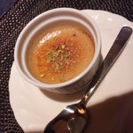 四季茶房八夢 - 黒糖のクレームブリュレ