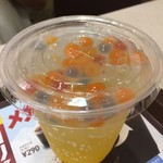 LOTTERIA - タピオカの炭酸オレンジ