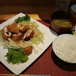 ダイニング桜 - ランチ（ささみロールカツ）です