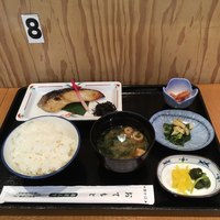 日本料理 魚久 本店 - ぎんだら京粕漬定食('18/08/11)