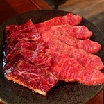 焼肉ふじ - 上ハラミ、上ロース