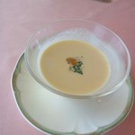 クルージングレストラン 銀河 - トウモロコシの冷製スープ