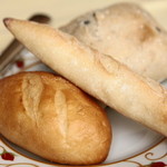 ロワゾブルー - ３種類のパン