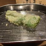 てんぷら 深町 - 万願寺とうがらし