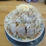 麺屋十郎兵衛 - 煮干十郎（汁なし・全部増し）