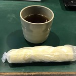 Sobadokoro Souan - 冷茶＆おしぼり